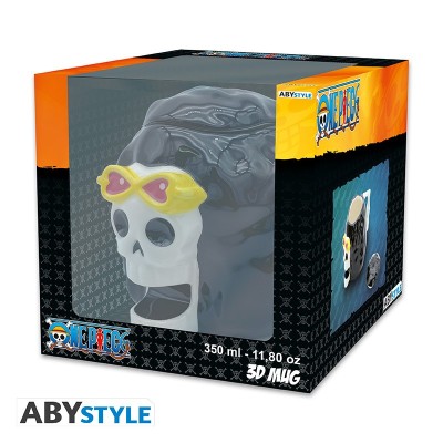 ONE PIECE - Brook Tazza 3D con coperchio 350 ml