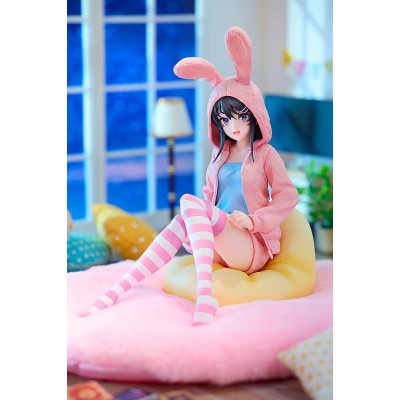 RASCAL DOES NOT DREAM OF A BUNNY GIRL SENPAI - Mai Sakurajima Hoodie Look Rabbit Ears Ver. 1/7 Kadokawa PVC Figure 18 cm