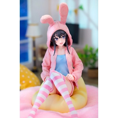 RASCAL DOES NOT DREAM OF A BUNNY GIRL SENPAI - Mai Sakurajima Hoodie Look Rabbit Ears Ver. 1/7 Kadokawa PVC Figure 18 cm