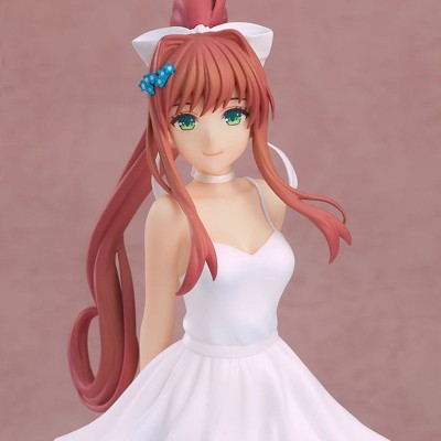 DOKI DOKI LITERATURE CLUB - Monika White Dress Ver. Pop Up Parade PVC Figure 18 cm