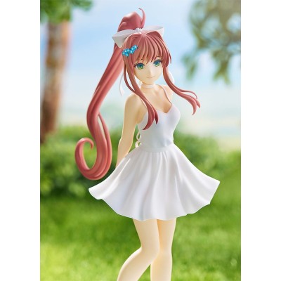 DOKI DOKI LITERATURE CLUB - Monika White Dress Ver. Pop Up Parade PVC Figure 18 cm