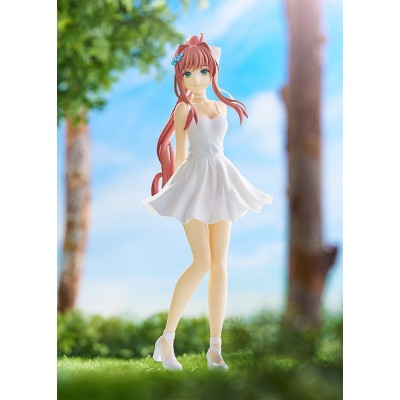 DOKI DOKI LITERATURE CLUB - Monika White Dress Ver. Pop Up Parade PVC Figure 18 cm