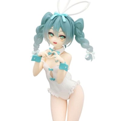 HATSUNE MIKU - Miku Rurudo White Color Ver. BiCute Bunnies Furyu PVC Figure 27 cm