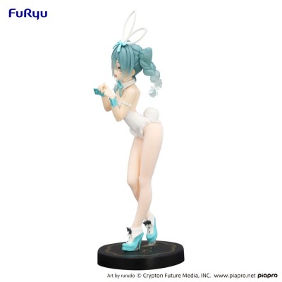 HATSUNE MIKU - Miku Rurudo White Color Ver. BiCute Bunnies Furyu PVC Figure 27 cm