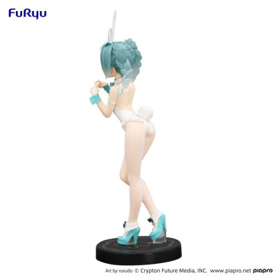 HATSUNE MIKU - Miku Rurudo White Color Ver. BiCute Bunnies Furyu PVC Figure 27 cm