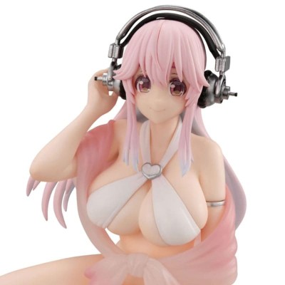 SUPER SONICO - Super Sonico Summer Memories Ver. Noodle Stopper Furyu PVC Figure 11 cm