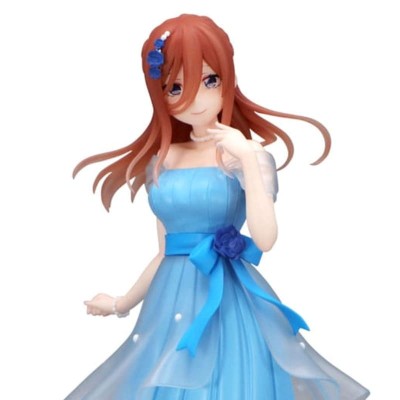 THE QUINTESSENTIAL QUINTUPLETS - Miku Nakano Pastel Dress Ver. Trio-Try-iT Furyu PVC Figure 21 cm