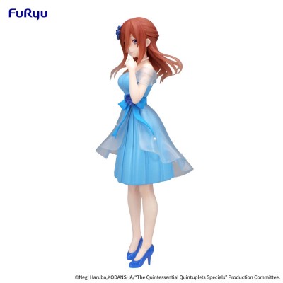 THE QUINTESSENTIAL QUINTUPLETS - Miku Nakano Pastel Dress Ver. Trio-Try-iT Furyu PVC Figure 21 cm