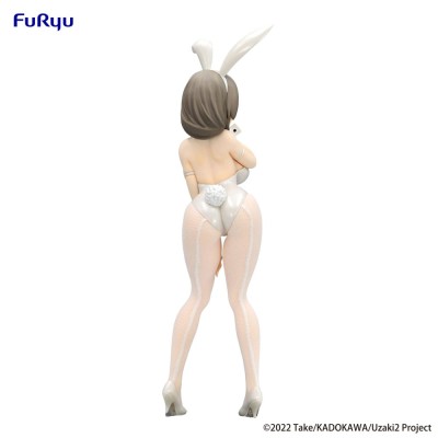 UZAKI CHAN WANTS TO HANG OUT - Tsuki Uzaki White Pearl Ver. BiCute Bunnies Furyu PVC Figure 29 cm