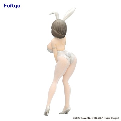 UZAKI CHAN WANTS TO HANG OUT - Tsuki Uzaki White Pearl Ver. BiCute Bunnies Furyu PVC Figure 29 cm