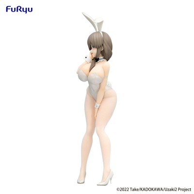 UZAKI CHAN WANTS TO HANG OUT - Tsuki Uzaki White Pearl Ver. BiCute Bunnies Furyu PVC Figure 29 cm