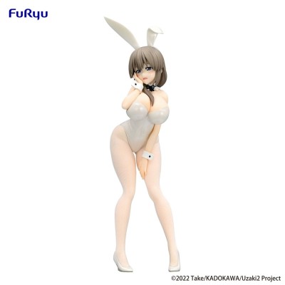 UZAKI CHAN WANTS TO HANG OUT - Tsuki Uzaki White Pearl Ver. BiCute Bunnies Furyu PVC Figure 29 cm