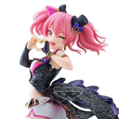 THE IDOLM@STER CINDERELLA GIRLS - Mika Jougasaki Repaint ver. Espresto-Effect and glitter dress Banpresto PVC Figure 16 cm