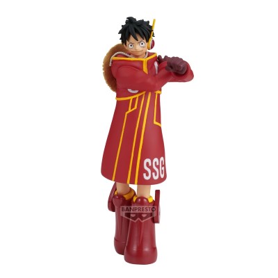 ONE PIECE - Monkey.D.Luffy Egghead Ver. The Shukko Banpresto PVC Figure 14 cm