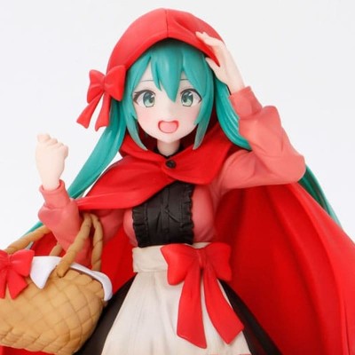 HATSUNE MIKU - Miku Wonderland Little Red Riding Hood Taito PVC Figure 18 cm