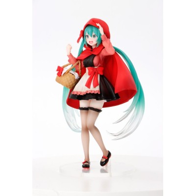 HATSUNE MIKU - Miku Wonderland Little Red Riding Hood Taito PVC Figure 18 cm