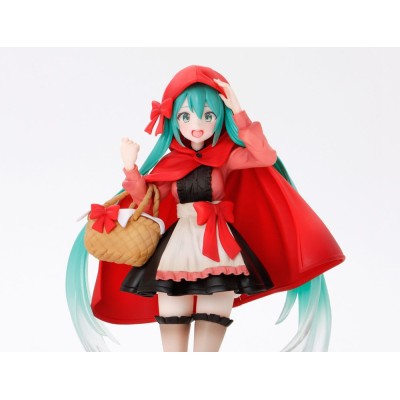 HATSUNE MIKU - Miku Wonderland Little Red Riding Hood Taito PVC Figure 18 cm