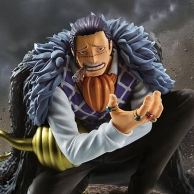 ONE PIECE - Crocodile Battle Record Collection Banpresto PVC Figure 8 cm