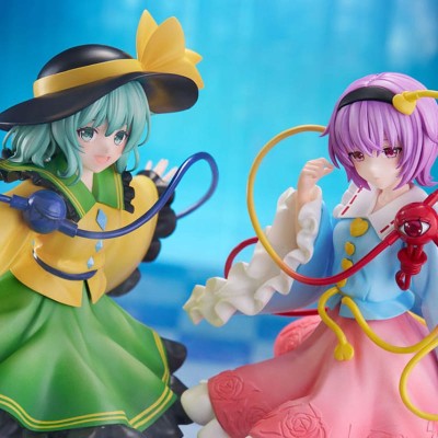 TOUHOU PROJECT - Koishi Komeiji & Satori Komeiji Tenitol Furyu PVC Figure 22 cm