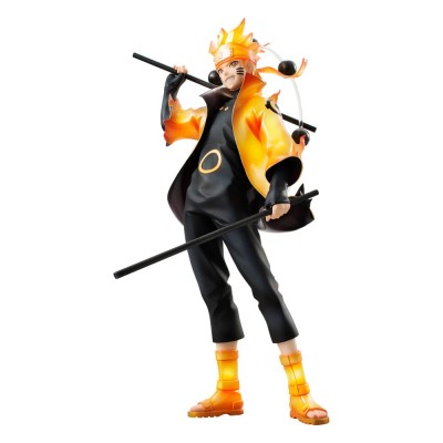 NARUTO SHIPPUDEN - Naruto Uzumaki Six Paths Sage Mode 15th Anniversary Ver. G.E.M. Series Megahouse PVC Figure 22 cm