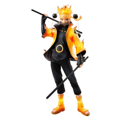 NARUTO SHIPPUDEN - Naruto Uzumaki Six Paths Sage Mode 15th Anniversary Ver. G.E.M. Series Megahouse PVC Figure 22 cm