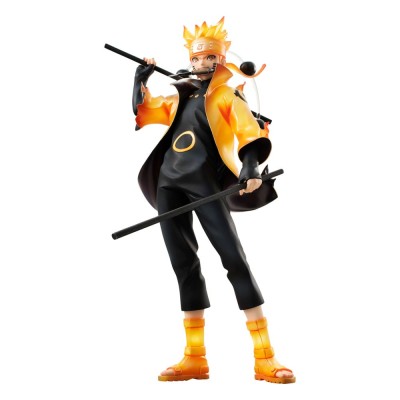 NARUTO SHIPPUDEN - Naruto Uzumaki Six Paths Sage Mode 15th Anniversary Ver. G.E.M. Series Megahouse PVC Figure 22 cm