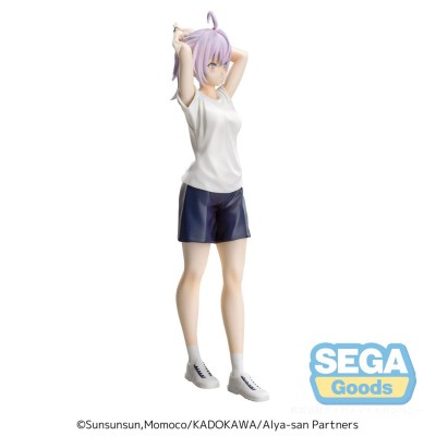 ALYA SOMETIMES HIDES HER FEELINGS IN RUSSIAN - Alya Gym Clothes Luminasta Sega PVC Figure 19 cm