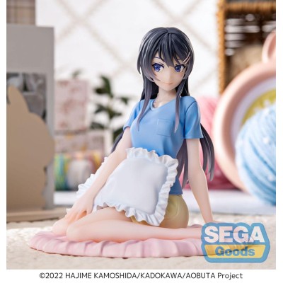 RASCAL DOES NOT DREAM OF A BUNNY GIRL SENPAI - Mai Sakurajima Pajamas Luminasta Sega PVC Figure 14 cm