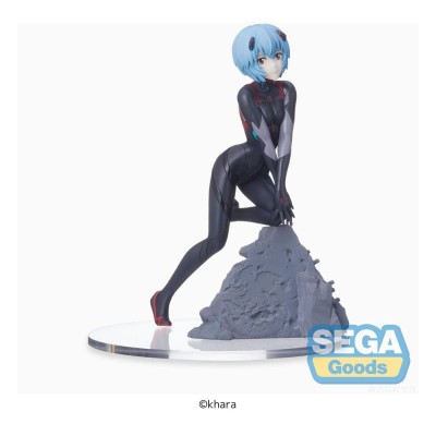 EVANGELION - Rei Ayanami 30th Anniversary Ver. Vignetteum Tentative Name Sega PVC Figure 19 cm