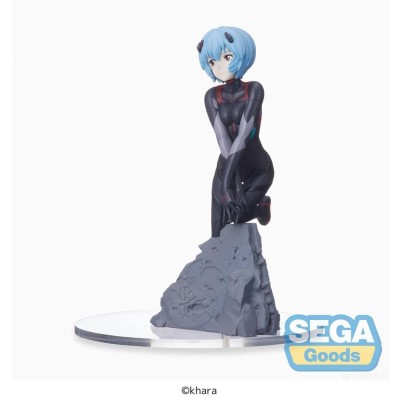 EVANGELION - Rei Ayanami 30th Anniversary Ver. Vignetteum Tentative Name Sega PVC Figure 19 cm