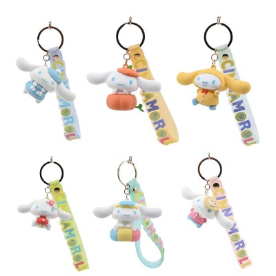 SANRIO - Cinnamoroll Four Seasons Series Keychains with Hand Strap (1 portachiavi)