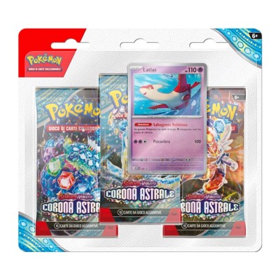 Pokemon Corona Astrale Blister 3 Pack - Latias (ITA)