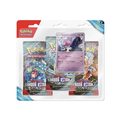 Pokemon Corona Astrale Blister 3 Pack - Tinkaton (ITA)