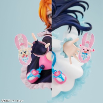 PRETTY CURE - Cure Black & Cure White Megahouse PVC Figure 22 cm