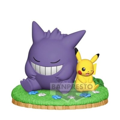 POKEMON - Pikachu & Gengar Banpresto PVC Figure 8 cm