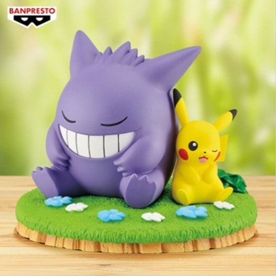 POKEMON - Pikachu & Gengar Banpresto PVC Figure 8 cm