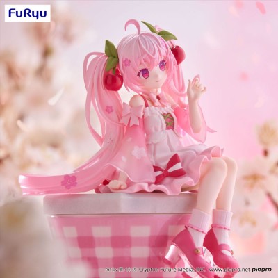 HATSUNE MIKU - Sakura Miku 2025 Noodle Stopper Furyu PVC Figure 14 cm