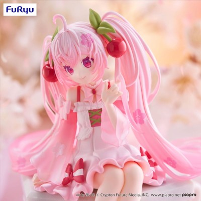 HATSUNE MIKU - Sakura Miku 2025 Noodle Stopper Furyu PVC Figure 14 cm