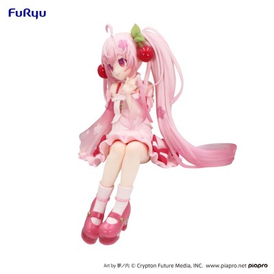 HATSUNE MIKU - Sakura Miku 2025 Noodle Stopper Furyu PVC Figure 14 cm