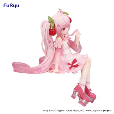 HATSUNE MIKU - Sakura Miku 2025 Noodle Stopper Furyu PVC Figure 14 cm