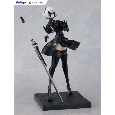 NIER AUTOMATA - 2B Ver1.1a Tenitol Furyu PVC Figure 22 cm