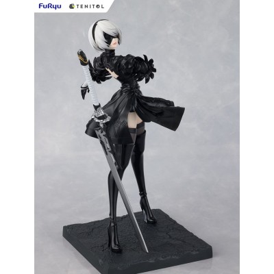 NIER AUTOMATA - 2B Ver1.1a Tenitol Furyu PVC Figure 22 cm