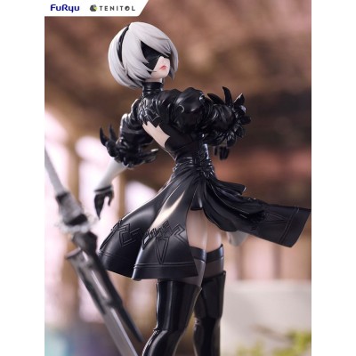 NIER AUTOMATA - 2B Ver1.1a Tenitol Furyu PVC Figure 22 cm