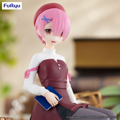 RE: ZERO - Ram Book Girl Ver. Noodle Stopper Furyu PVC Figure 14 cm