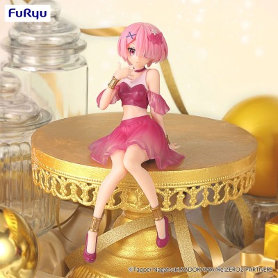 RE: ZERO - Ram Twinkle Party Another Color Ver. Noodle Stopper Furyu PVC Figure 14 cm