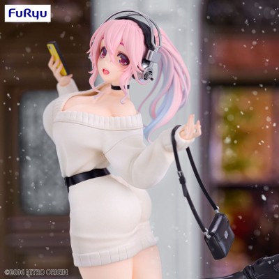 SUPER SONICO - Winter Memory Ver. Trio-Try-iT Furyu PVC Figure 21 cm