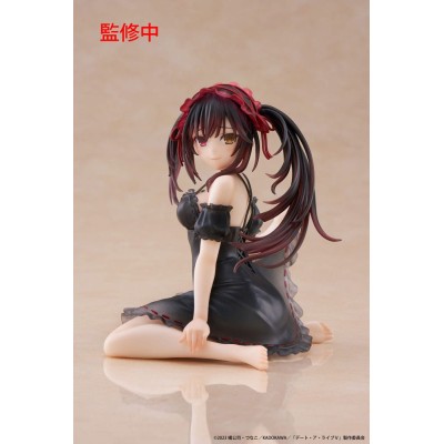 DATE A LIVE - Kurumi Tokisaki Nightwear Ver. Desktop Cute Taito PVC Figure 13 cm