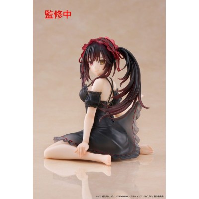 DATE A LIVE - Kurumi Tokisaki Nightwear Ver. Desktop Cute Taito PVC Figure 13 cm