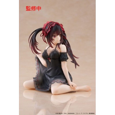 DATE A LIVE - Kurumi Tokisaki Nightwear Ver. Desktop Cute Taito PVC Figure 13 cm