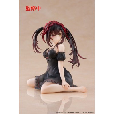 DATE A LIVE - Kurumi Tokisaki Nightwear Ver. Desktop Cute Taito PVC Figure 13 cm